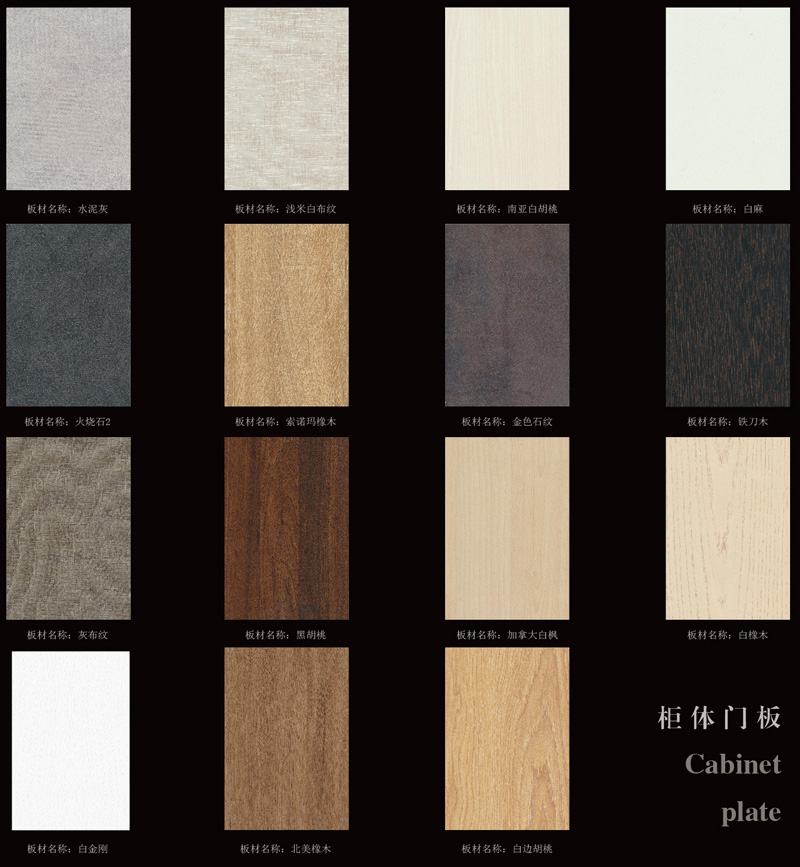 Cabinet door panel